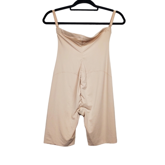 Spanx Womens Nude High Waisted Mid Thigh Shapewear Short Size 1X NWT - Picture 2 of 3